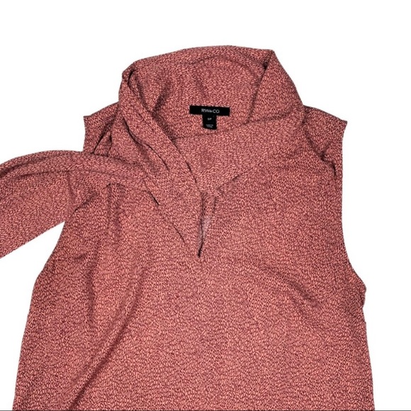 2 for $30 ⭐️Unique RW&Co Tie Blouse Top Small - Picture 2 of 4